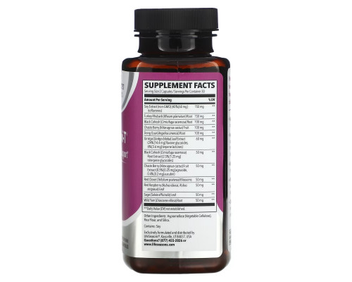 LifeSeasons, Pausitivi-T, Menopause Support, 60 Veg Capsules LifeSeasons, Pausitivi-T, Menopause Support, 60 Veg Capsules
