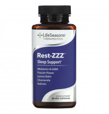 LifeSeasons, Снотворное Rest-ZZZ, 60 вегетарианских капсул