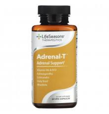 LifeSeasons, Adrenal-T, Adrenal Support, 60 Veg Capsules