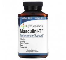 Мужское здоровье Masculini-T, Testosterone Support, 180 Vegetarian Capsules