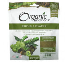 Имбирь и куркума Organic Traditions, Трифала в порошке, 200 г (7 унций)