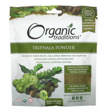 Имбирь и куркума Organic Traditions, Трифала в порошке, 200 г (7 унций)