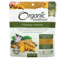 Organic Traditions, Куркума в порошке, 200 г (7 унций)