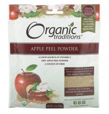Organic Traditions, Apple Peel Powder, 3.5 oz ( 100 g)