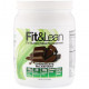Для похудения и контроля веса Fit & Lean, Жиросжигающий заменитель пищи, шоколадный молочный коктейль, 1,0 фунт (450 г)