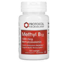 Protocol for Life Balance, Метил B12, 1000 мкг, 100 пастилок