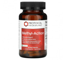 Витамины группы B Protocol for Life Balance, Methyl-Action`` 90 растительных капсул