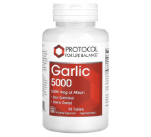 Protocol for Life Balance, Garlic 5000, 5,000 mcg, 90 Tablets