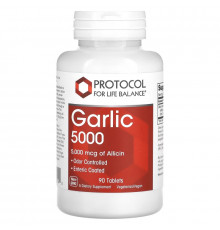 Protocol for Life Balance, Garlic 5000, 5,000 mcg, 90 Tablets