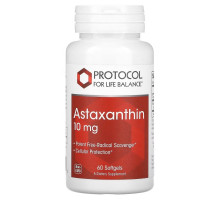 Protocol for Life Balance, Astaxanthin, 10 mg, 60 Softgels