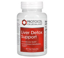 Protocol for Life Balance, Liver Detox Support, 90 Veg Capsules