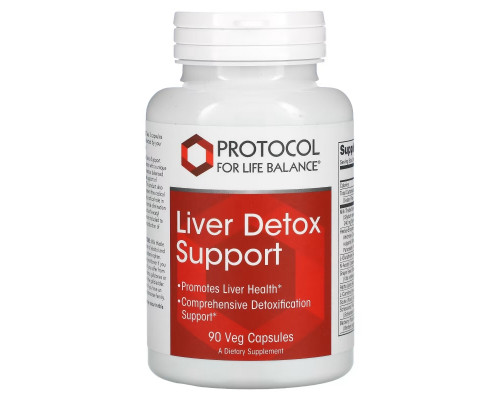 Protocol for Life Balance, Liver Detox Support, 90 Veg Capsules Protocol for Life Balance, Liver Detox Support, 90 Veg Capsules