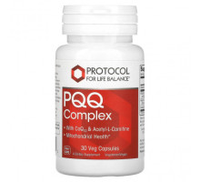 Антиоксиданты Protocol for Life Balance, PQQ Complex, 30 растительных капсул
