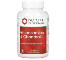 Protocol for Life Balance, Glucosamine & Chondroitin, 120 Tablets