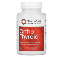 Protocol for Life Balance, Ortho Thyroid, 90 Veg Capsules