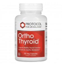 Protocol for Life Balance, Ortho Thyroid, 90 Veg Capsules