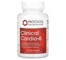 Protocol for Life Balance, Clinical Cardio-6, 90 Veg Capsules