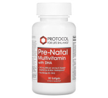 Protocol for Life Balance, Pre-Natal Multivitamin with DHA, 250 mg, 90 Softgels