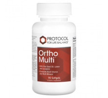 Витаминно-минеральные комплексы Protocol for Life Balance, Ortho Multi, 90 мягких таблеток