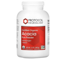 Protocol for Life Balance, Certified Organic Acacia Pure Powder, 12 oz (340 g)