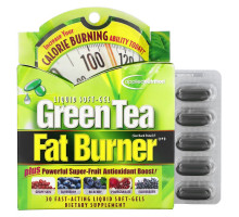 Irwin Naturals Сжигатель жира с зеленым чаем (Green Tea Fat Burner) 30 желатиновых капсул быстрого действия