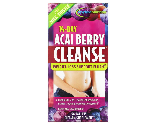 Irwin Naturals, 14-Day Acai Berry Cleanse, 56 Tablets