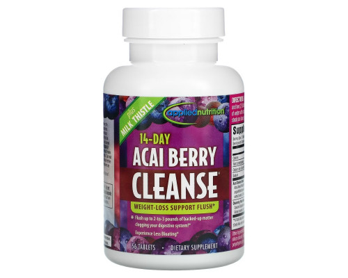 Irwin Naturals, 14-Day Acai Berry Cleanse, 56 Tablets