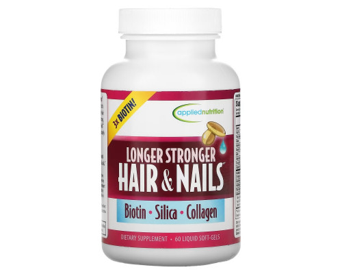 Irwin Naturals, Longer Stronger Hair & Nails, 60 Liquid Soft-Gels Irwin Naturals, Longer Stronger Hair & Nails, 60 Liquid Soft-Gels