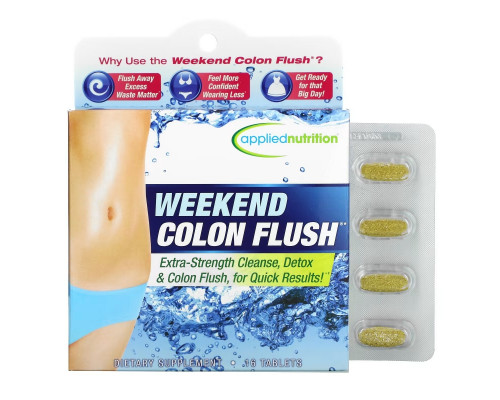 appliednutrition, Weekend Colon Flush, 16 таблеток appliednutrition, Weekend Colon Flush, 16 таблеток