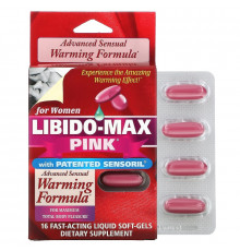 Applied Nutrition, Libido-Max Pink, For Women, 16 Fast-Acting Liquid Soft-Gels
