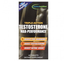 Мужское здоровье Applied Nutrition, Testosterone Max-Performance тройного действия, 60 таблеток