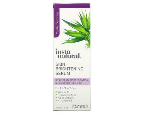 InstaNatural, Pro Radiant Skin Brightening Serum, Anti-Aging, 1 fl oz (30 ml) InstaNatural, Pro Radiant Skin Brightening Serum, Anti-Aging, 1 fl oz (30 ml)
