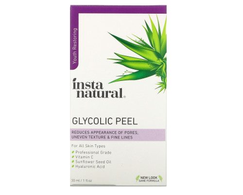 InstaNatural, Glycolic Peel, 1 fl oz (30 ml) InstaNatural, Glycolic Peel, 1 fl oz (30 ml)