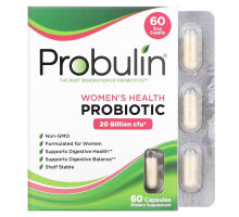 Probulin, Women's Health, пробиотик, 60 капсул