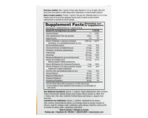 Ener-C, Vitamin C, Multivitamin Drink Mix, Sugar Free, Orange, 1,000 mg, 30 Packets, 0.2 oz (5.35 g) Each Ener-C, Vitamin C, Multivitamin Drink Mix, Sugar Free, Orange, 1,000 mg, 30 Packets, 0.2 oz (5.35 g) Each