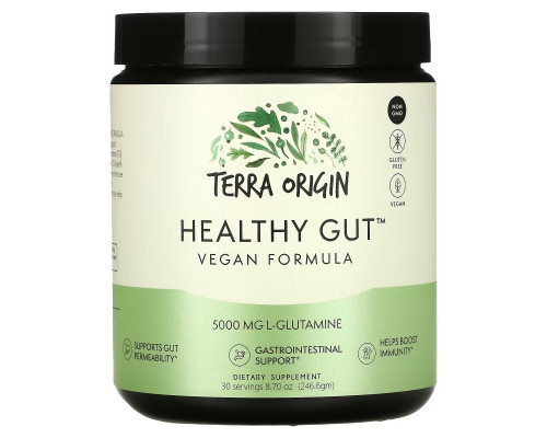 Terra Origin, Healthy Gut, Vegan Formula, 8.7 oz (246.6 g) Terra Origin, Healthy Gut, Vegan Formula, 8.7 oz (246.6 g)