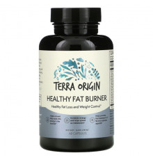 Для похудения и контроля веса Terra Origin, Здоровый сжигатель жира, 60 капсул