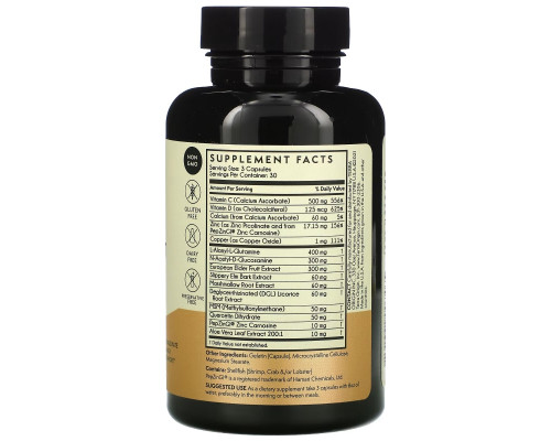 Terra Origin, Healthy Gut Capsules with Immunity Boost Vitamin C & D, 90 Capsules Terra Origin, Healthy Gut Capsules with Immunity Boost Vitamin C & D, 90 Capsules