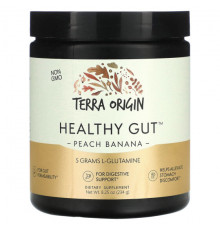 Для пищеварительной системы Terra Origin, Healthy Gut, персик и банан, 8,25 унции (234 г)