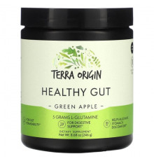 Для пищеварительной системы Terra Origin, Healthy Gut, зеленое яблоко, 246 г (8,68 унции)