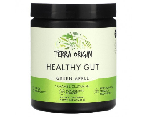 Для пищеварительной системы Terra Origin, Healthy Gut, зеленое яблоко, 246 г (8,68 унции) Для пищеварительной системы Terra Origin, Healthy Gut, зеленое яблоко, 246 г (8,68 унции)