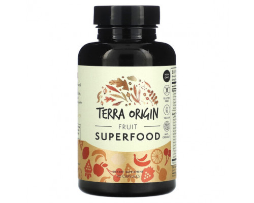 Фрукты и ягоды Terra Origin, Fruit Superfood`` 90 капсул Фрукты и ягоды Terra Origin, Fruit Superfood`` 90 капсул