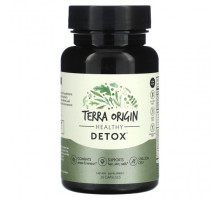 Слабительные, диуретики и средства для очищения организма Terra Origin, Healthy Detox, 30 капсул