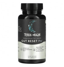 Для пищеварительной системы Terra Origin, Healthy Gut Reset PM, 60 капсул