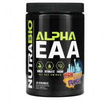 Аминокислоты NutraBio, Alpha EAA, New York Punch, 438 г (0,97 фунта)