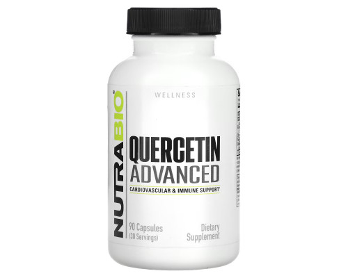 Nutrabio Labs, Wellness, Quercetin Advanced, 90 Capsules Nutrabio Labs, Wellness, Quercetin Advanced, 90 Capsules