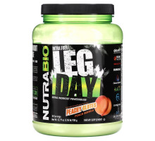 Nutrabio Labs, Intra Fuel, Leg Day, Intra Workout Powerhouse, Peachy Glutes Peach Mango, 2.05 lb (930 g)