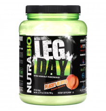 Nutrabio Labs, Intra Fuel, Leg Day, Intra Workout Powerhouse, Peachy Glutes Peach Mango, 2.05 lb (930 g)