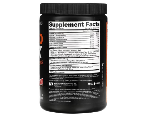 Nutrabio Labs, Amino Kick, Orange Mango, 0.59 lb (269 g) Nutrabio Labs, Amino Kick, Orange Mango, 0.59 lb (269 g)