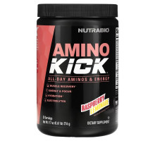 Nutrabio Labs, Amino Kick, Raspberry Lemonade, 0.61 lb (276 g)
